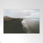 Moody black sand beach in Iceland - Landscape Photography Welcome Mat Gallery Image 1