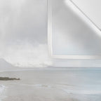 Moody black sand beach in Iceland - Landscape Photography Wall Tapestry Gallery Image 3