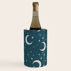 Goodnight Sky - silver moon Wine Chiller Gallery Image 3