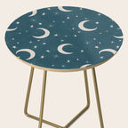 Goodnight Sky - silver moon Side Table Gallery Image 2