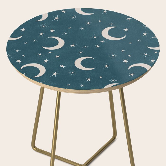 Goodnight Sky - silver moon Side Table Gallery Image 2