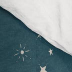 Goodnight Sky - silver moon Comforter Gallery Image 4