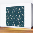 Goodnight Sky - silver moon Wall Mural Gallery Image 2