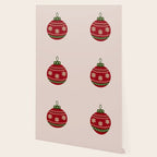 Christmas Bauble Red Wallpaper Gallery Image 2
