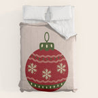 Christmas Bauble Red Comforter Gallery Image 6