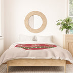 Christmas Bauble Red Duvet Cover Gallery Image 3