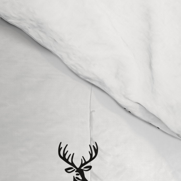 Reindeer animal art pattern Comforter Gallery Image 4