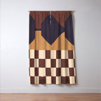 Geometric Abstraction 262 Window Curtain Gallery Image 3