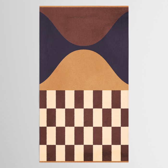 Geometric Abstraction 262 Tablecloth Gallery Image 2
