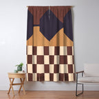 Geometric Abstraction 262 Window Curtain Gallery Image 5