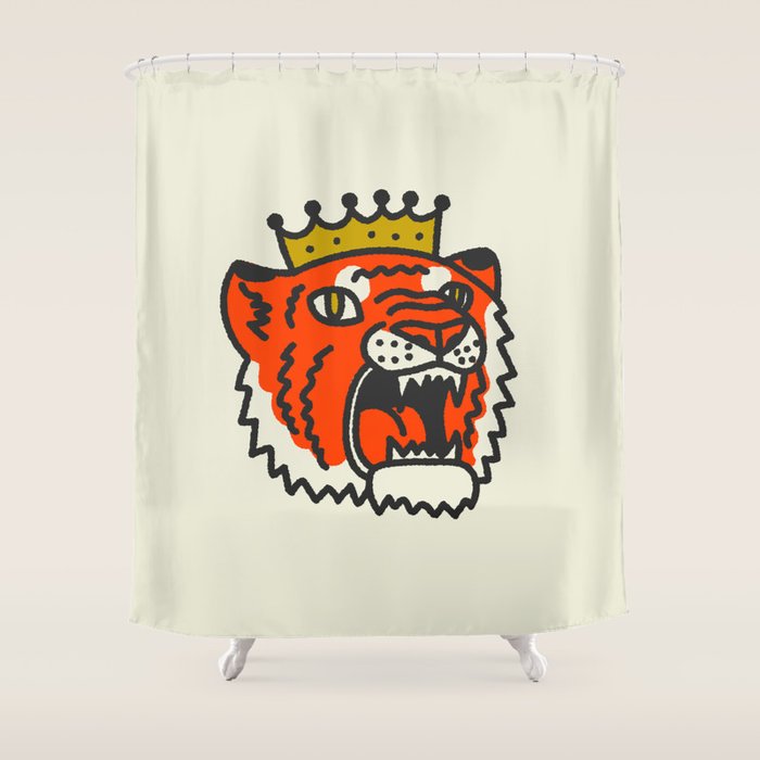 Tiger King Shower Curtain Gallery Image 1