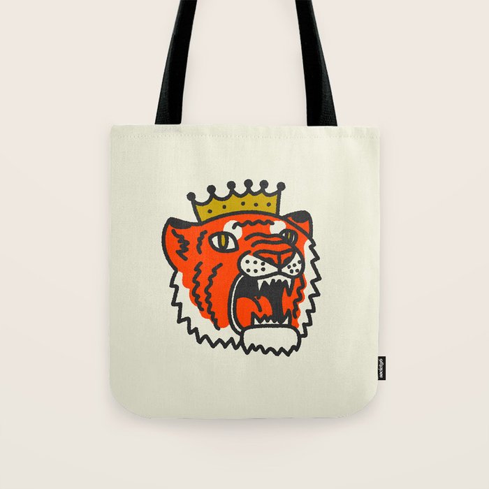 Tiger King Tote Bag Gallery Image 1