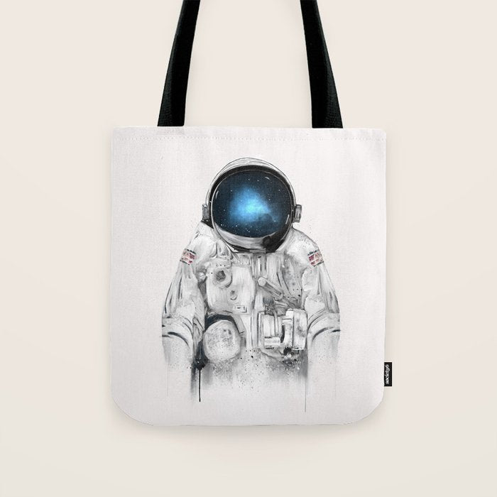 the astronaut Tote Bag Gallery Image 1