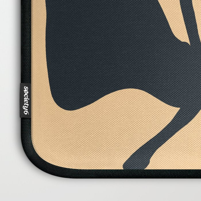 Midcentury Hibiscus Laptop Sleeve Gallery Image 3