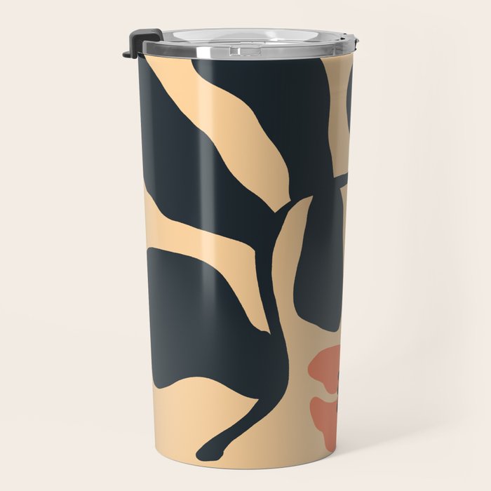 Midcentury Hibiscus Travel Mug Gallery Image 3