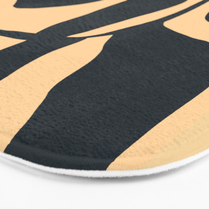 Midcentury Hibiscus Bath Mat Gallery Image 3