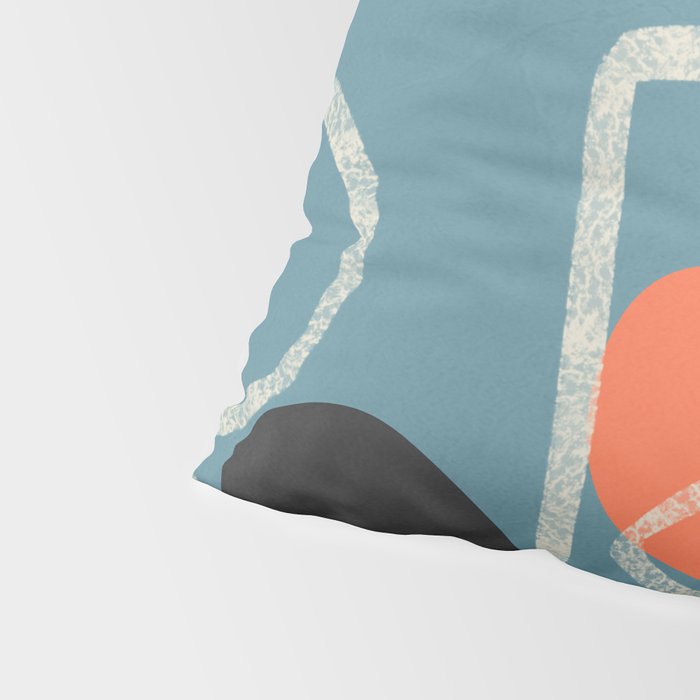 Organic Minimalist Layers 4 Pillow Sham Gallery Image 4