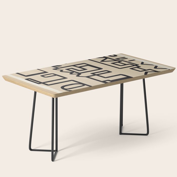 Abstract Line Movement 09 Coffee Table Gallery Image 1