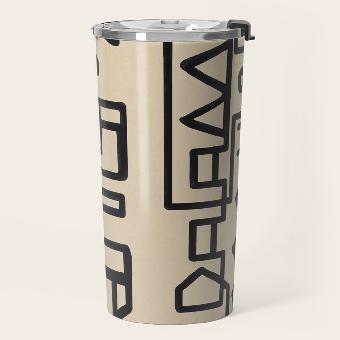 Abstract Line Movement 09 Travel Mug Gallery Image 2