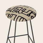 Abstract Line Movement 09 Stool Gallery Image 2