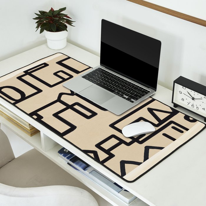 Abstract Line Movement 09 Desk Mat Gallery Image 2