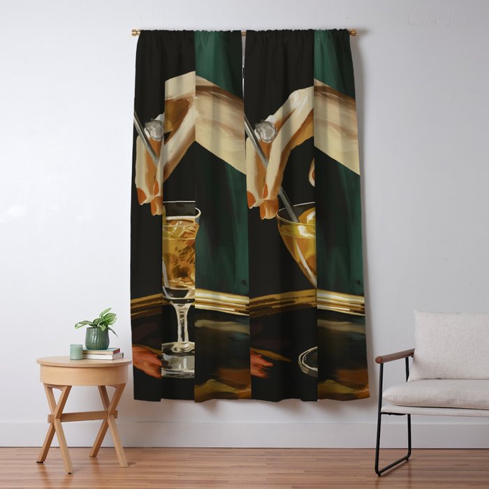 Cocktail 3 Window Curtain Gallery Image 1