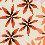 Colorful flowers. Abstract botanical art. Flower market. Tokyo exhibition print Coffee Mug Gallery Image 2