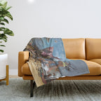 Peter Blume - The Rock Throw Blanket Gallery Image 1