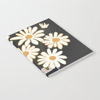 White Daisy Bouquets in Vase 4 Notebook Gallery Image 2