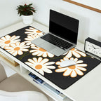 White Daisy Bouquets in Vase 4 Desk Mat Gallery Image 2
