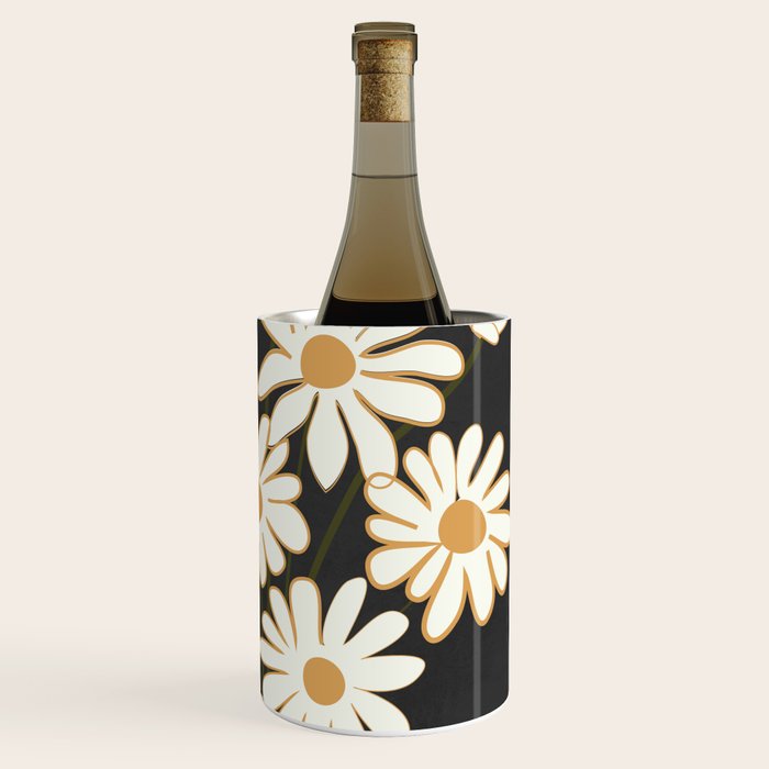 White Daisy Bouquets in Vase 4 Wine Chiller Gallery Image 3