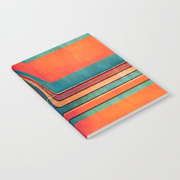 Southwestern Adventure II - colorful art and home decor Notebook