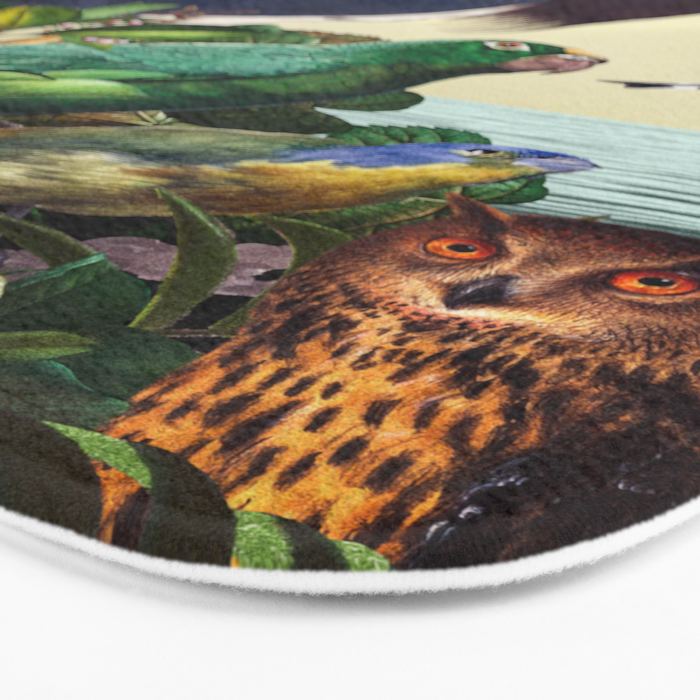 World of Birds Bath Mat Gallery Image 3