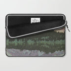 Hiroshi Yoshida Vintage Japanese Woodblock Print Reflection Lake Landscape Laptop Sleeve Gallery Image 2