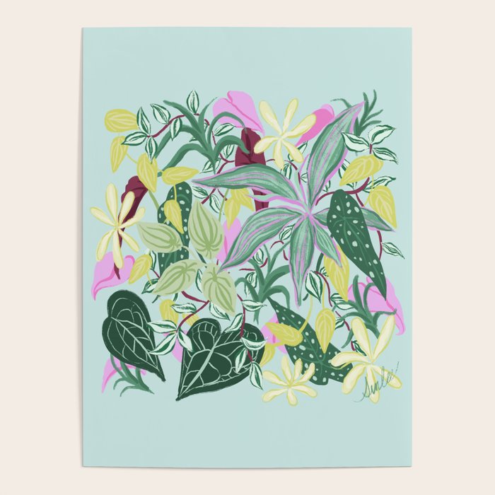 Crowded Houseplants Poster Gallery Image 4