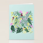 Crowded Houseplants Stationery Card Gallery Image 2
