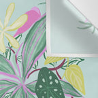 Crowded Houseplants Wall Tapestry Gallery Image 3