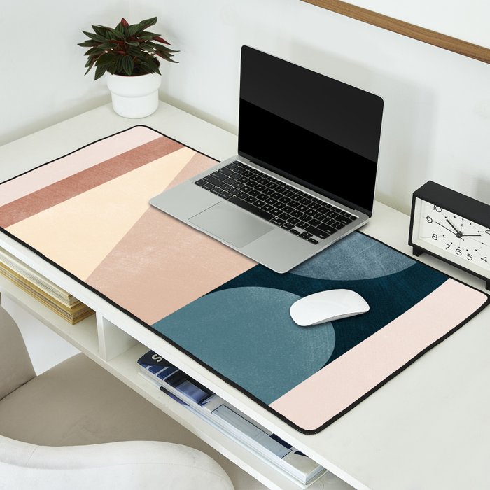 Abstract Geometric 20 Desk Mat Gallery Image 2