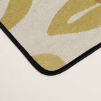 Warm Neutral Floral Pattern Desk Mat Gallery Image 4