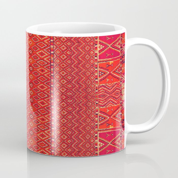 Orange Traditional Moroccan Berber Rug Design B30 Coffee Mug Gallery Image 1