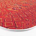 Orange Traditional Moroccan Berber Rug Design B30 Bath Mat Gallery Image 3