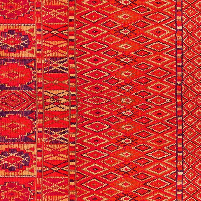 Orange Traditional Moroccan Berber Rug Design B30 Coffee Mug Gallery Image 2
