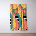 Geometric Abstraction 47 Window Curtain Gallery Image 3