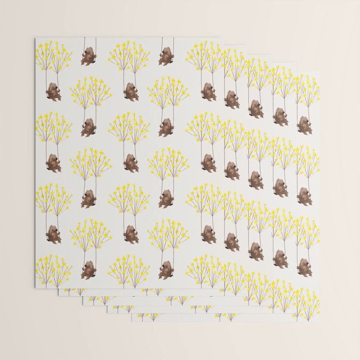Stars Swing Wrapping Paper Gallery Image 3