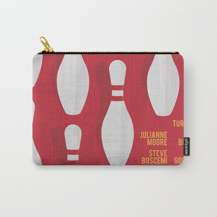 The Big Lebowski, alternative movie poster, Coen brothers film, Jeff Bridges is the dude Carry All Pouch Gallery Image 1