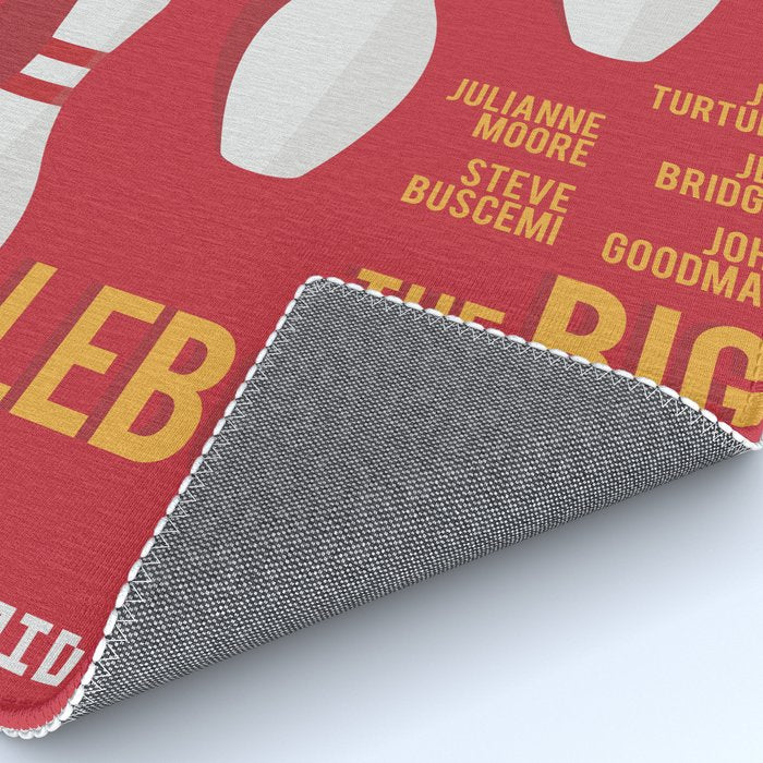 The Big Lebowski, alternative movie poster, Coen brothers film, Jeff Bridges is the dude Rug Gallery Image 4