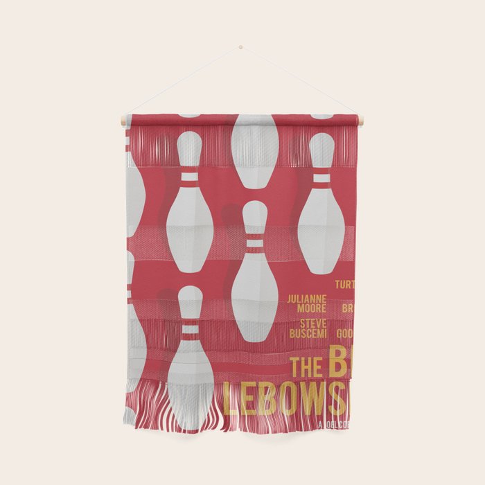 The Big Lebowski, alternative movie poster, Coen brothers film, Jeff Bridges is the dude Wall Hanging Gallery Image 1