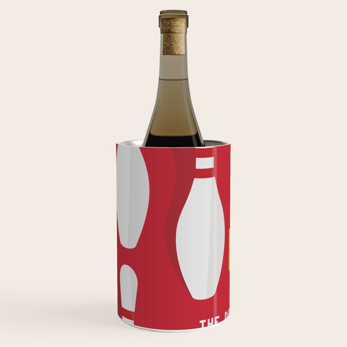 The Big Lebowski, alternative movie poster, Coen brothers film, Jeff Bridges is the dude Wine Chiller Gallery Image 2