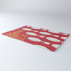 The Big Lebowski, alternative movie poster, Coen brothers film, Jeff Bridges is the dude Rug Gallery Image 3