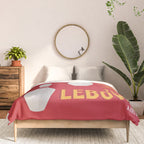 The Big Lebowski, alternative movie poster, Coen brothers film, Jeff Bridges is the dude Comforter Gallery Image 3